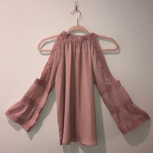 Mauve blouse